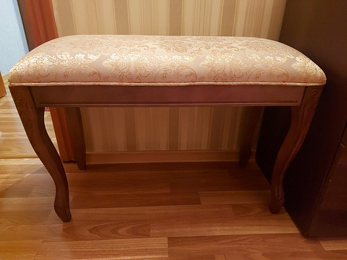 Банкетка Валентино орех / бежевый фото покупателя 2